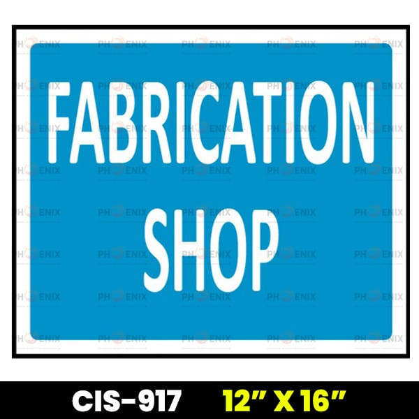 Fabrication Shop Sign