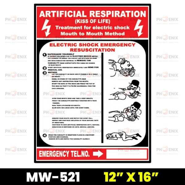 Artificial Respiration Sign