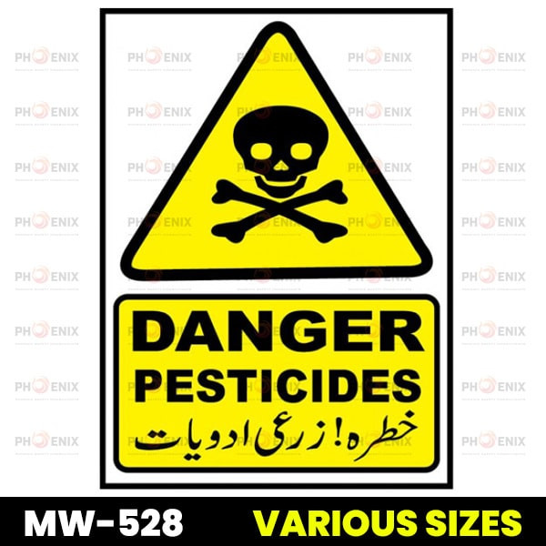 Danger Pestiside Sign