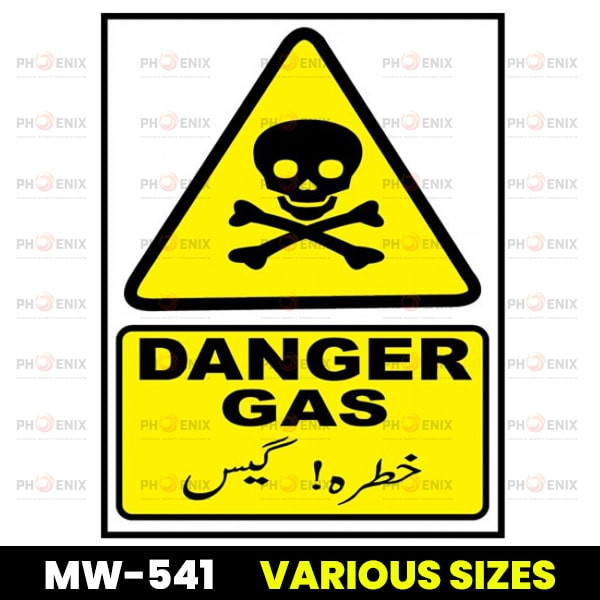 Danger Gas Sign