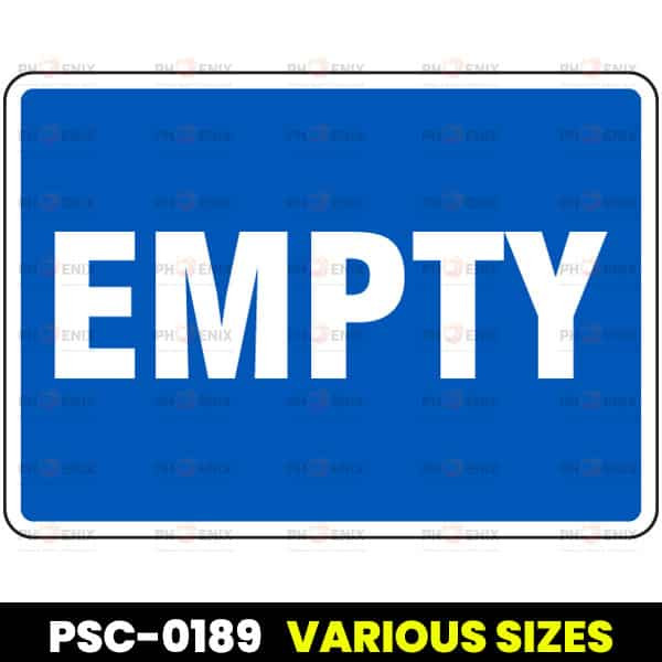 Empty Sign